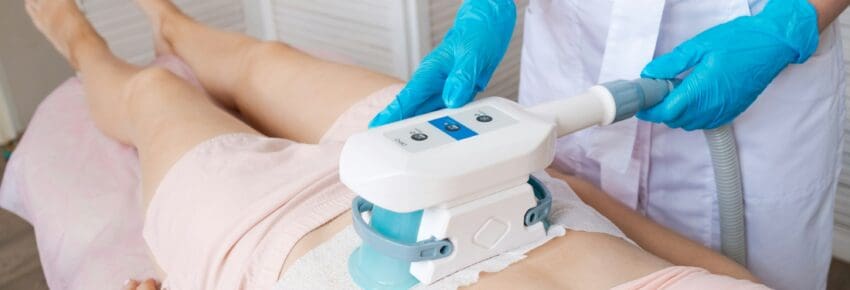 Cryolipolysis. Hardware cosmetology. Body care. Non surgical sculptures. Body